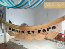Santiago XL hand-woven cotton double hammock from Nicaragua