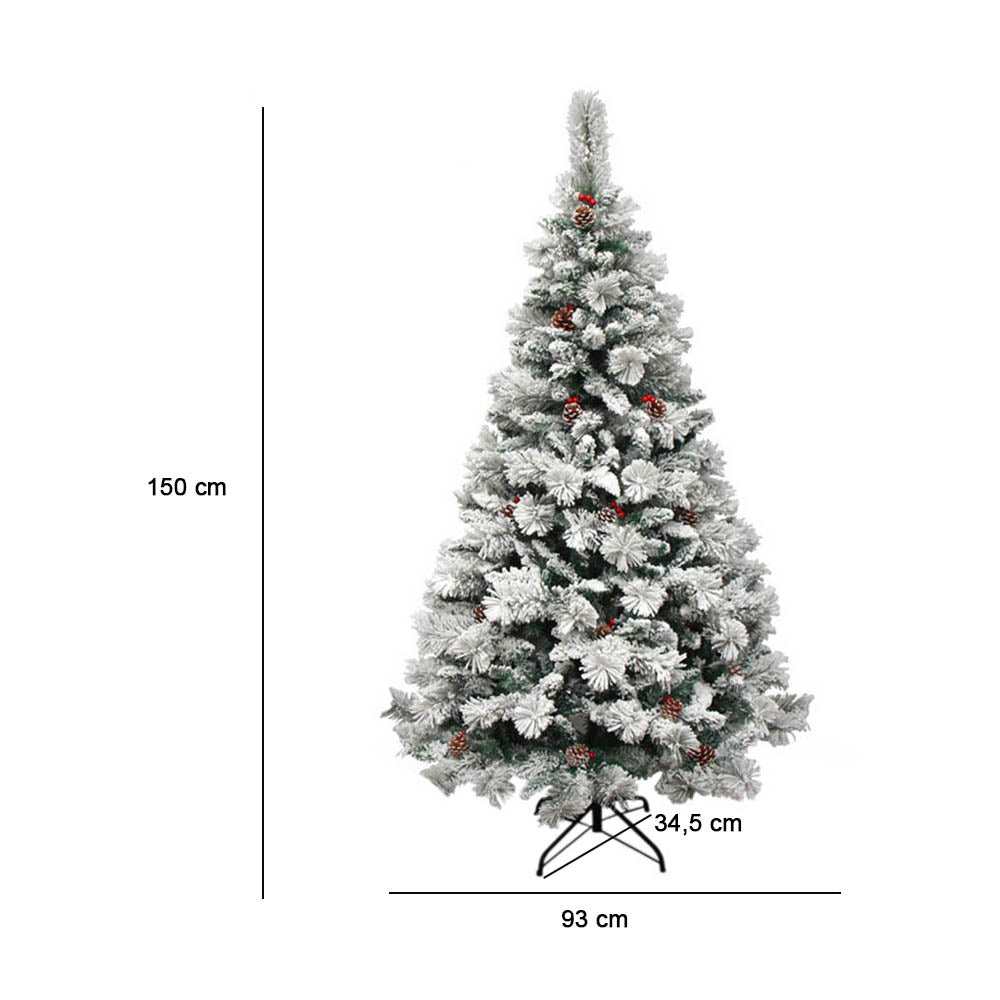 Havas műfenyő - több típusban-150 cm-es-0