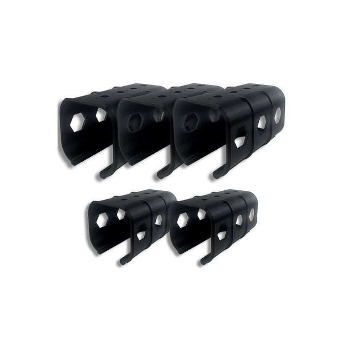 HEX-DOCK 5-piece cordless tool holder starter set with standard and mini holders
