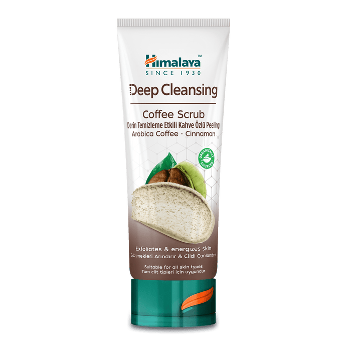 Himalaya Deep Cleansing Coffee Face Scrub - 75 ml - Zencloudshop.eu