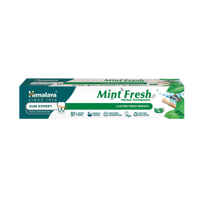 Himalaya Gum Expert Herbal Toothpaste - Mint Fresh - Travel pack 40g - Zencloudshop.eu