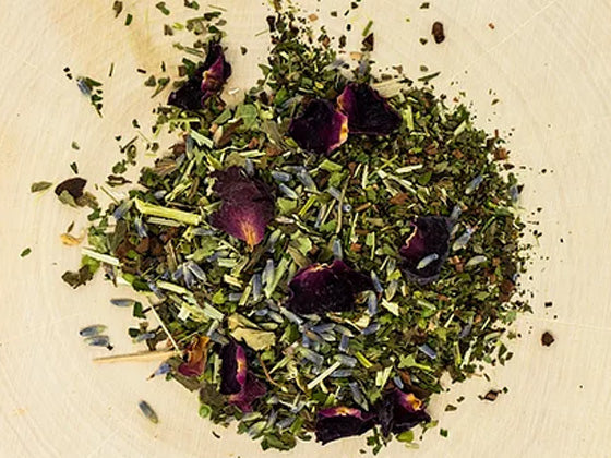 Hit the Hay organic herbal tea for relaxation and sleep support