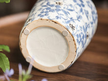 Retro ceramic flower vase for home decor