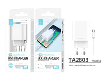 Fehér Techancy TA2803 USB-C töltő szett