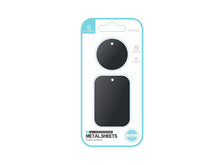 Fekete Techancy fém adapter mágneses telefontartóhoz