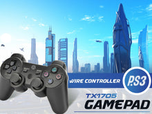 Fekete Techancy TX1705 vezetékes USB gamepad