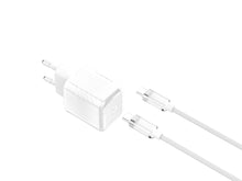 Fehér Techancy USB-C gyorstöltő 20 W