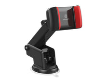 Fekete-piros Techancy autós telefontartó tapadókoronggal