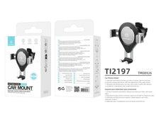 Szürke Techancy TI2197 autós telefontartó szellőzőrácsra