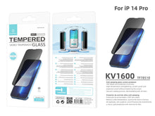 Techancy betekintésvédő üvegfólia iPhone 14 Pro készülékhez