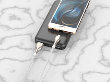 Szürke Techancy USB-A–Micro USB adatkábel