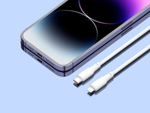 Fehér Techancy USB-C–Lightning kábel