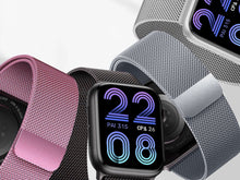 Szürke Techancy mágneses fémszíj Apple Watchhoz