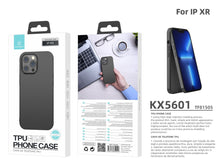 Fekete Techancy TPU telefontok iPhone XR-hez