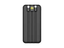 Fekete Techancy TF2782 power bank digitális kijelzővel