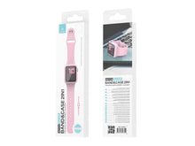 Rózsaszín Techancy KC2115 óraszíj Apple Watch 44 mm-hez