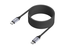 Fekete Techancy TB1802 mágneses USB-C kábel