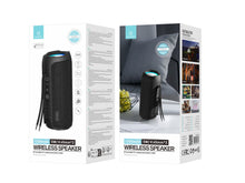 Fekete Techancy TH2634 Bluetooth hangszóró LED fénnyel