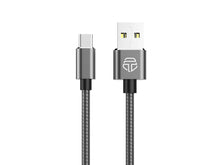 Szürke Techancy USB-C adatkábel 1 méteres kivitelben