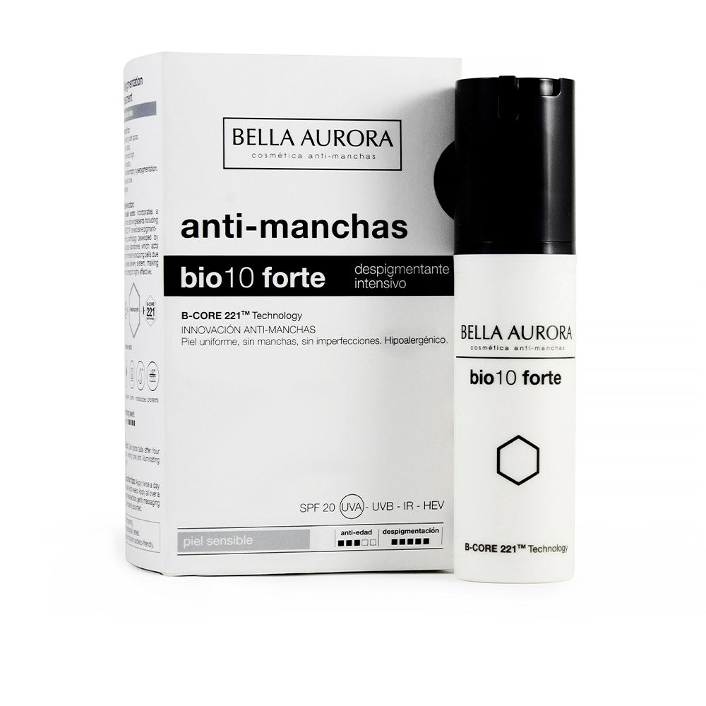 Bella Aurora BIO10 FORTE pigmentfolt elleni arckezelés 30 ml