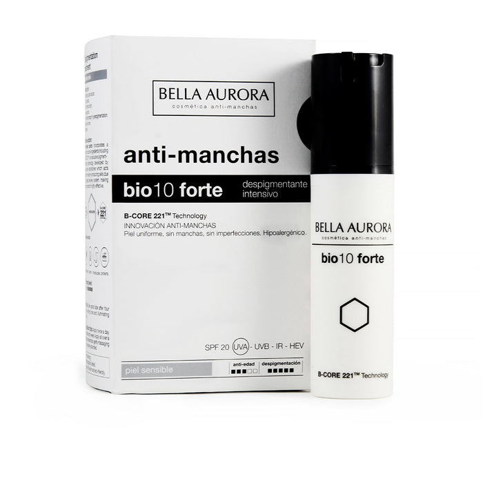 Bella Aurora BIO10 FORTE pigmentfolt elleni arckezelés 30 ml