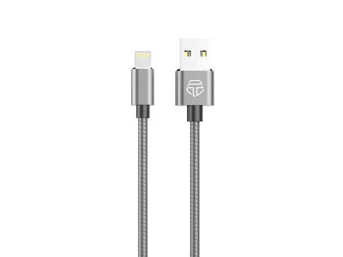 Szürke Techancy USB-A–Lightning kábel