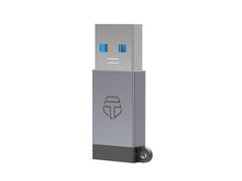 Szürke Techancy USB-A–USB-C OTG adapter