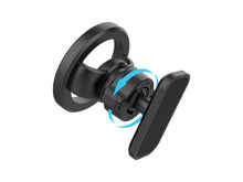 Suporte Magnetico Dupla Face para Telemovel Techancy TI2349, Imanes N52, Rotacao 360 Graus, Dobravel, Multiusos, Preto-1