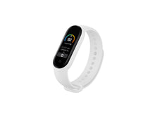 Fekete Techancy szilikon óraszíj Xiaomi Mi Band 5/6-hoz