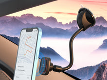 Techancy fekete-piros mágneses autós telefontartó