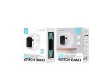 Zöld Techancy szilikon óraszíj Apple Watch 38–40 mm-hez