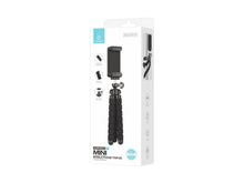 Fekete Techancy mini tripod hajlítható lábakkal