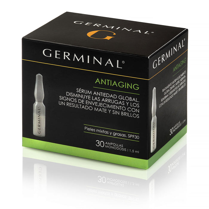 Germinal Deep Action anti-aging ampullák kombinált és zsíros bőrre