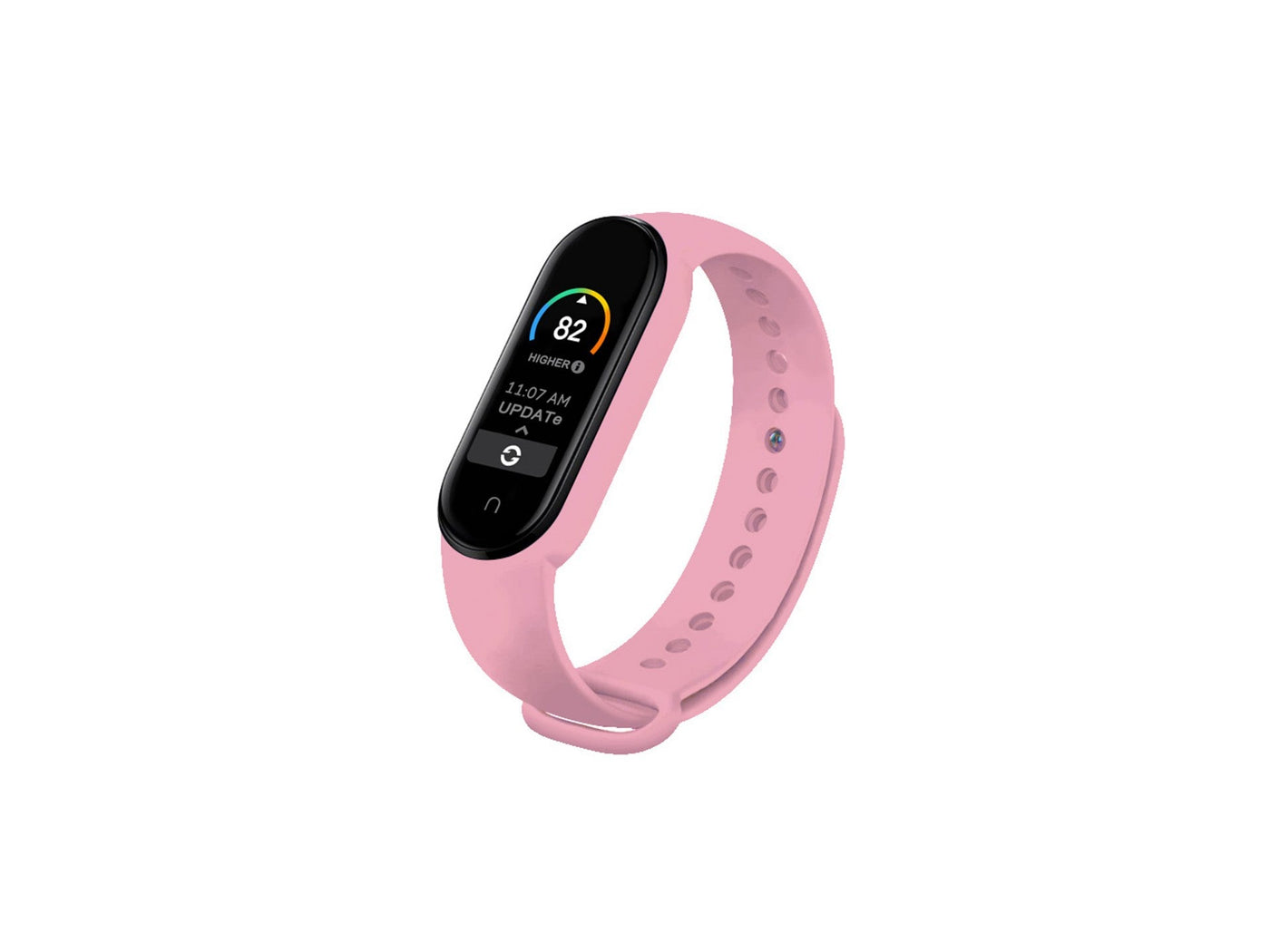 Fekete Techancy szilikon óraszíj Xiaomi Mi Band 3/4-hez