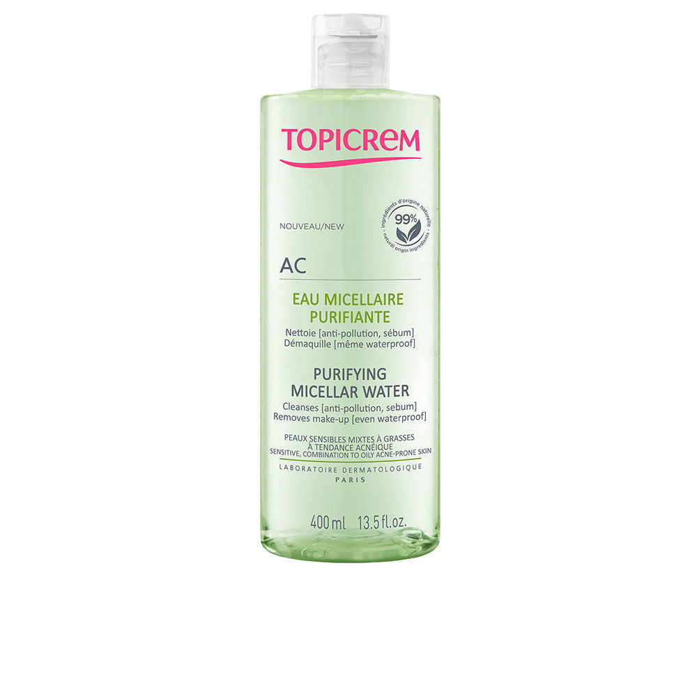 Topicrem AC tisztító micellás víz 400 ml