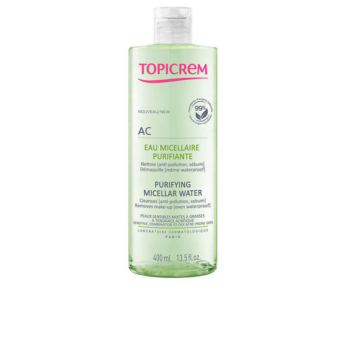 Topicrem AC tisztító micellás víz 400 ml