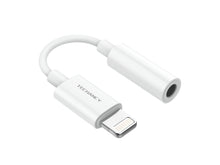 Fehér Techancy TV3754 audio adapter 3,5 mm-es csatlakozóhoz
