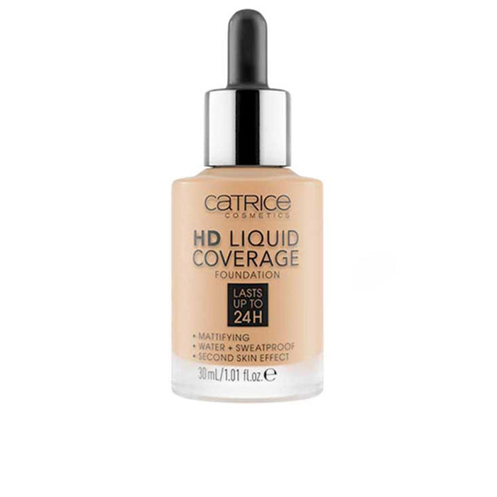 Catrice HD Liquid Coverage alapozó 032 Nude Beige 30 ml