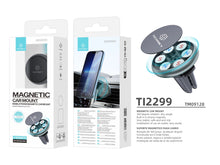 Fekete Techancy mágneses autós telefontartó szellőzőrácsra