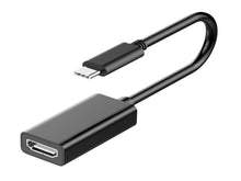Fekete Techancy USB-C–HDMI adapter