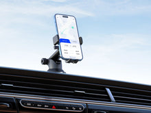 Fekete Techancy autós telefontartó tapadókoronggal