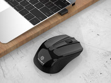 Fekete Techancy TJ6121 vezeték nélküli egér