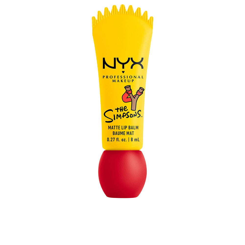 NYX The Simpsons Smushy matt ajakbalzsam Rebel Red 8 ml
