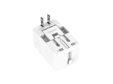 Fehér Techancy MB2500 univerzális utazóadapter
