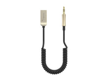 Fekete Techancy TQ5906 Bluetooth AUX autós vevő