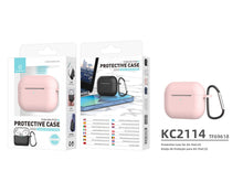 Rózsaszín Techancy szilikon védőtok AirPods 3-hoz