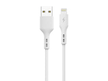 Fehér Techancy USB-A–Lightning adat- és töltőkábel