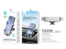 Ezüst Techancy TI2250 autós telefontartó szellőzőrácsra