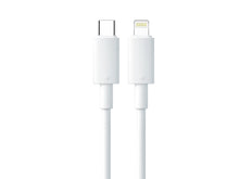 Fehér Techancy USB-C–Lightning gyorstöltő kábel