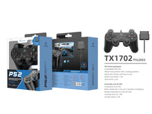 Fekete Techancy USB-s gamepad dupla joystickkal